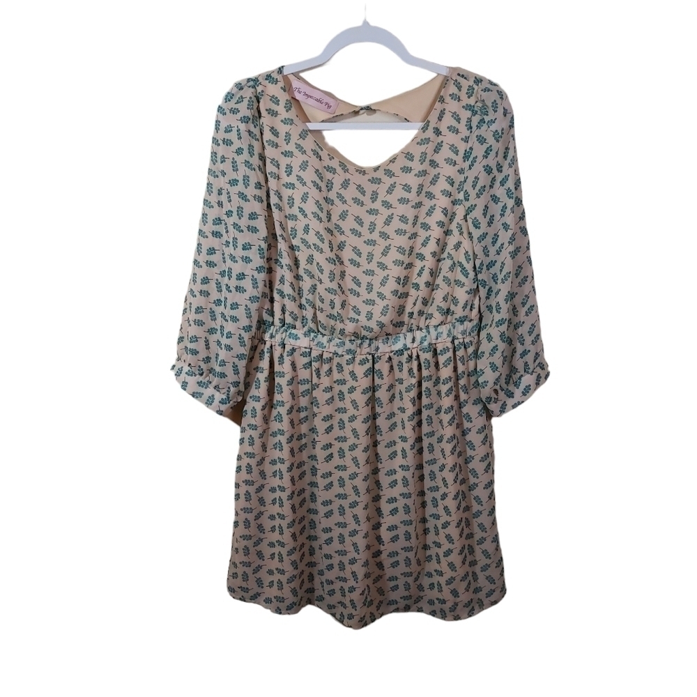 The Impeccable Pig Ladies Long Sleeve Midi Dress